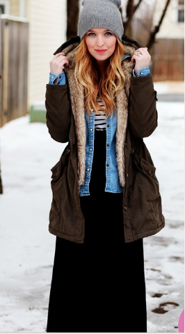 Maxi styling ideas for winters