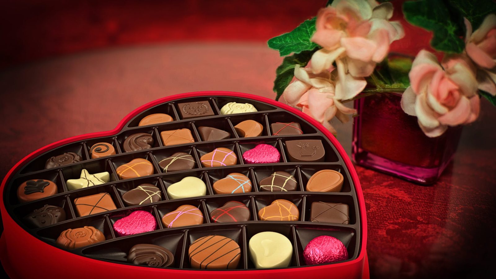 Display of Yummy Chocolates