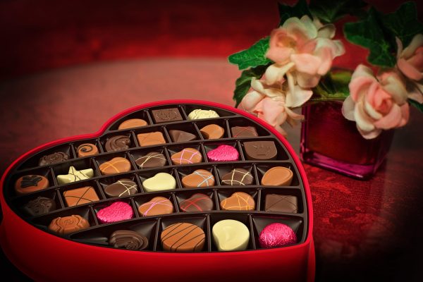 Display of Yummy Chocolates