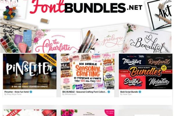 Fontbundles – The Sensational Fonts Database