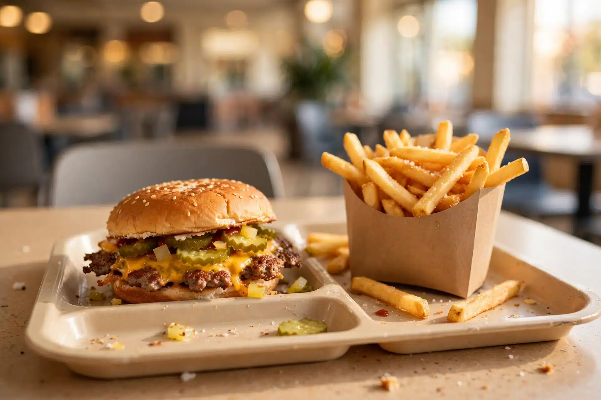 Wimpy burger in Dubai
